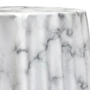2pcs - Marble (Poly Print) Table Linen in 108"x108" Square