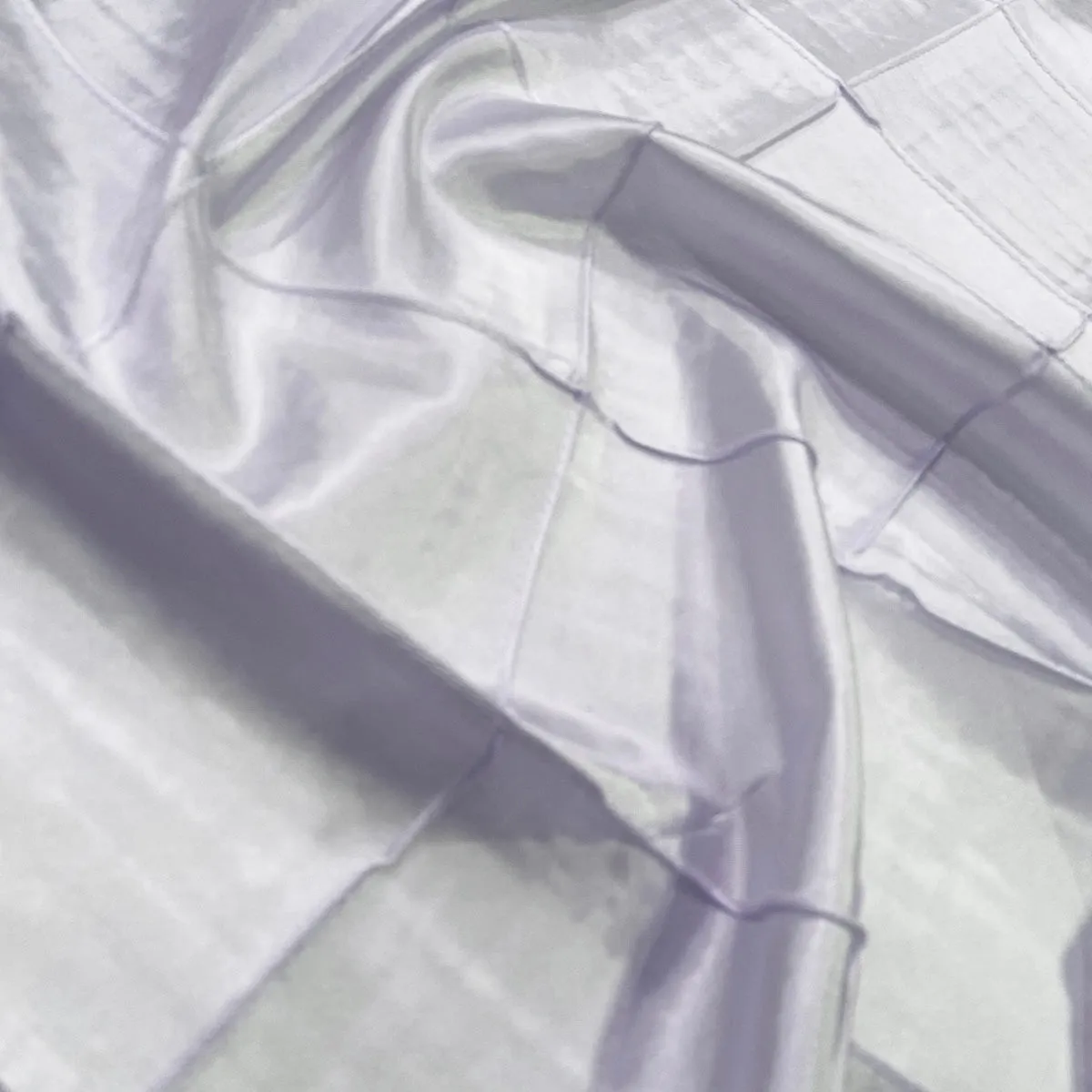 5pcs - 4" Pintuck Taffeta Table Linen 90"x156" Banquet - White