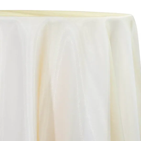 8pcs - Crystal Organza Table Linen 72"x72" Square - Banana 202