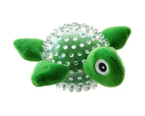 Allpet Ruff Play Plush Turtle Dog Toy