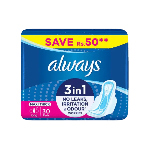 ALWAYS MAXI THICK 30 PADS
