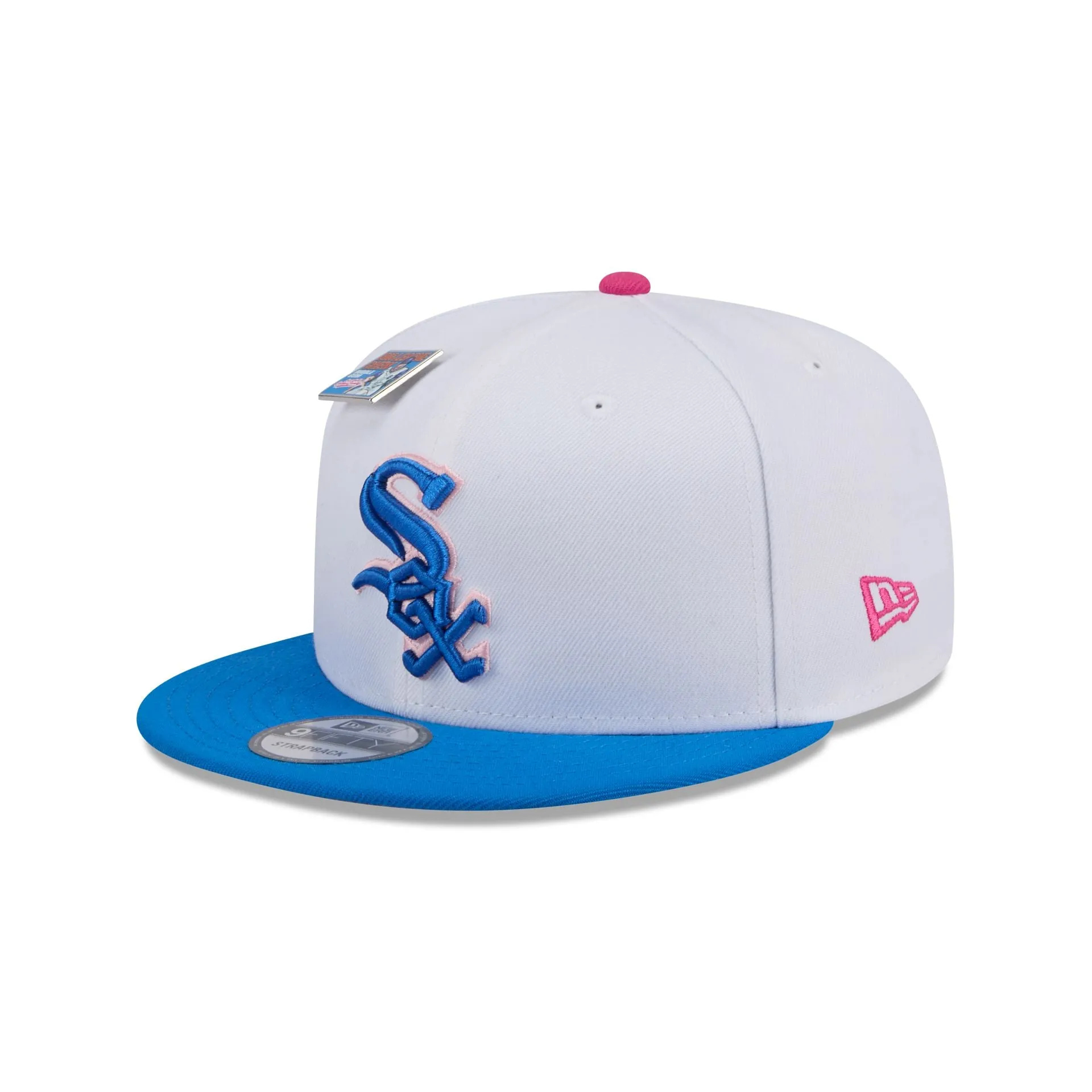 Big League Chew X Chicago White Sox Cotton Candy 9FIFTY Snapback Hat