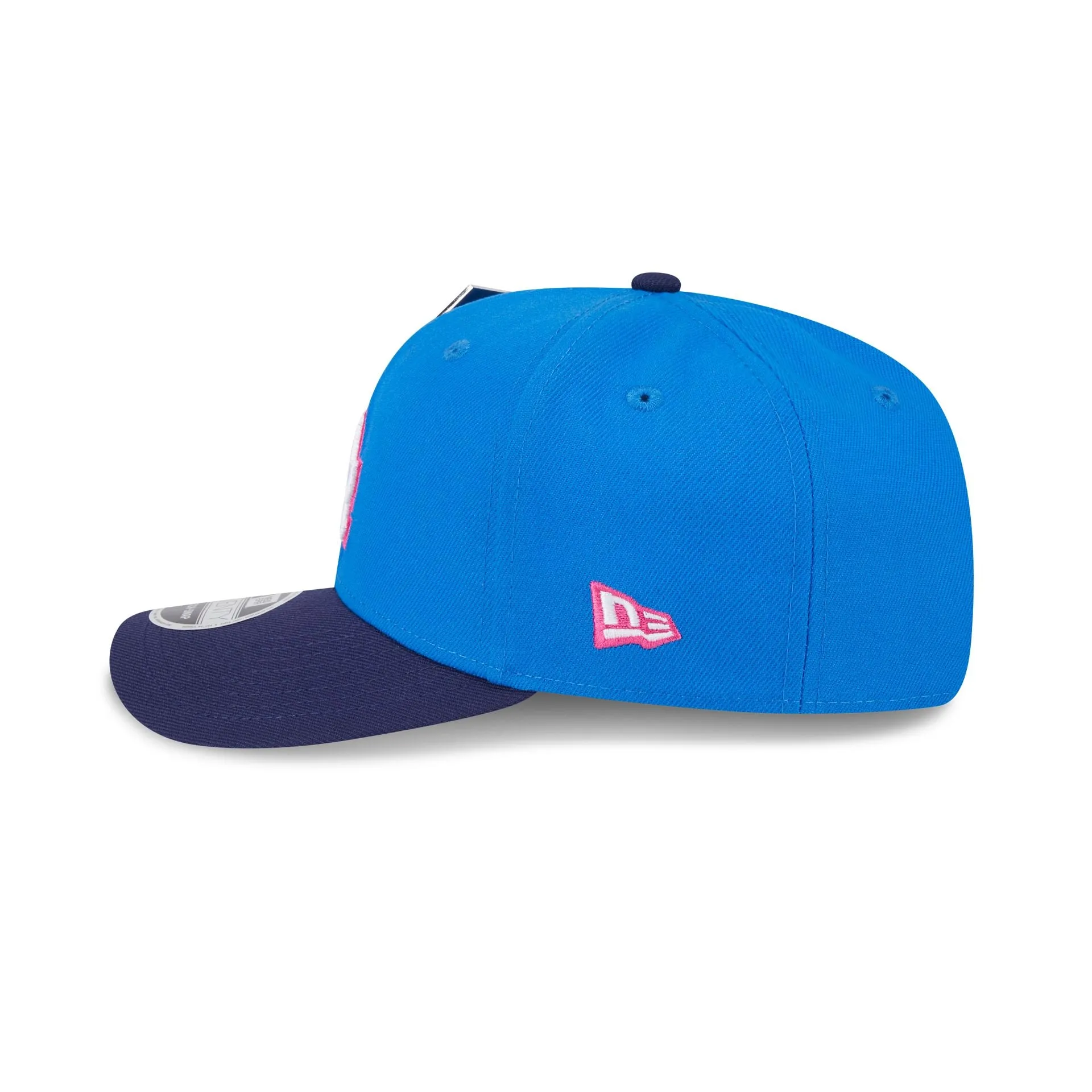 Big League Chew X Los Angeles Dodgers Curveball Cotton Candy 9SEVENTY Stretch-Snap Hat