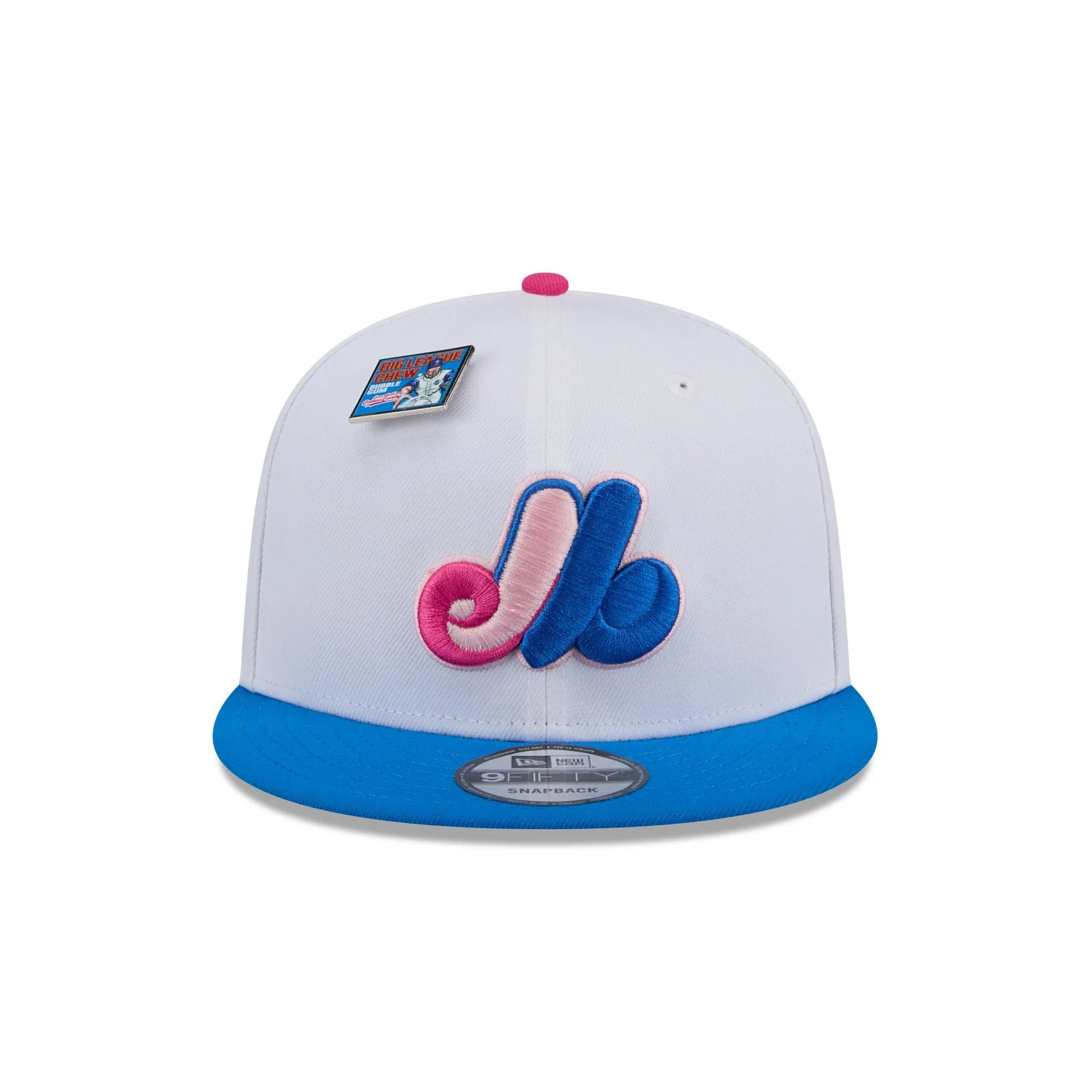 Big League Chew X Montreal Expos Cotton Candy 9FIFTY Snapback Hat