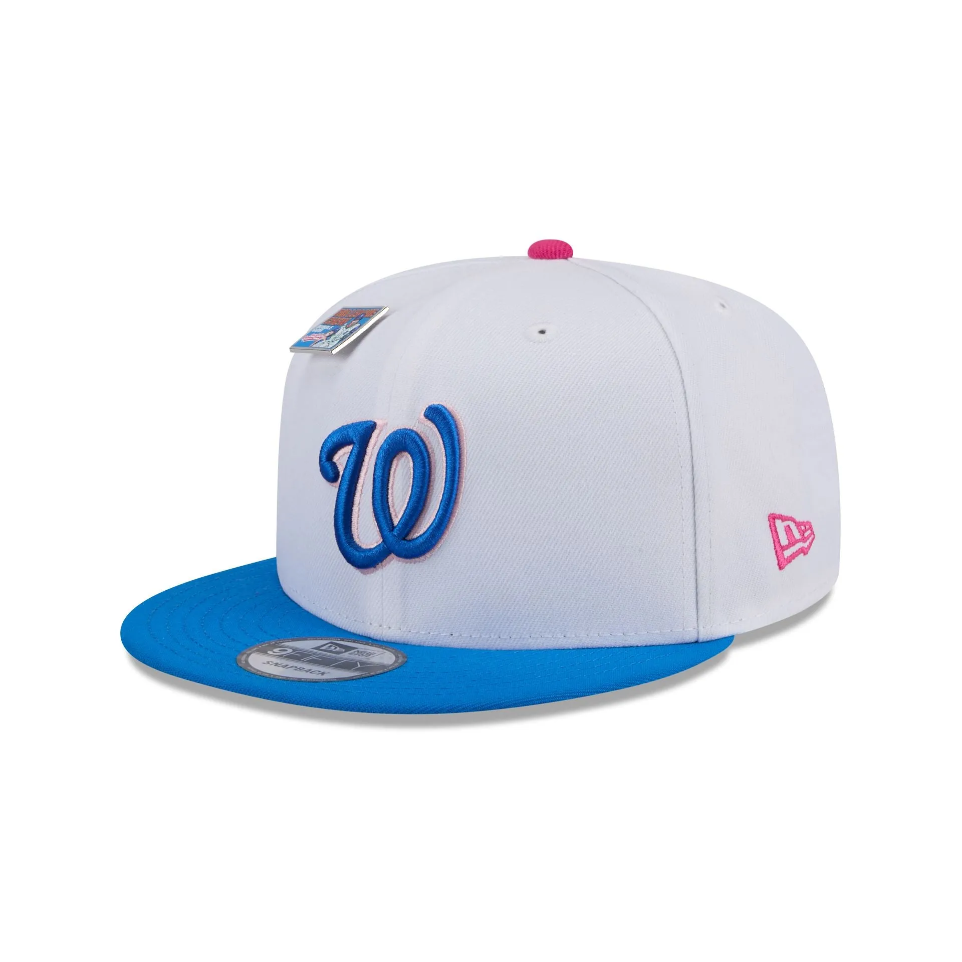 Big League Chew X Washington Nationals Cotton Candy 9FIFTY Snapback Hat