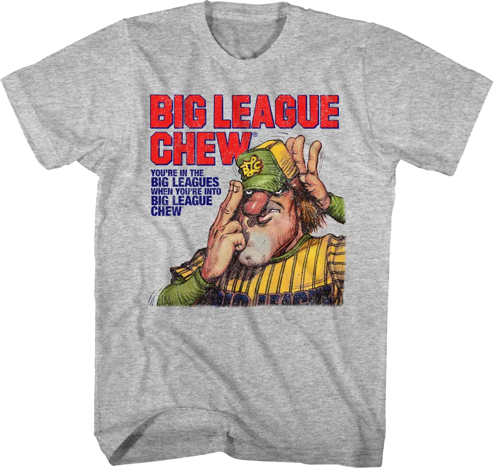 Big Leagues Pitcher Big League Chew T-Shirt