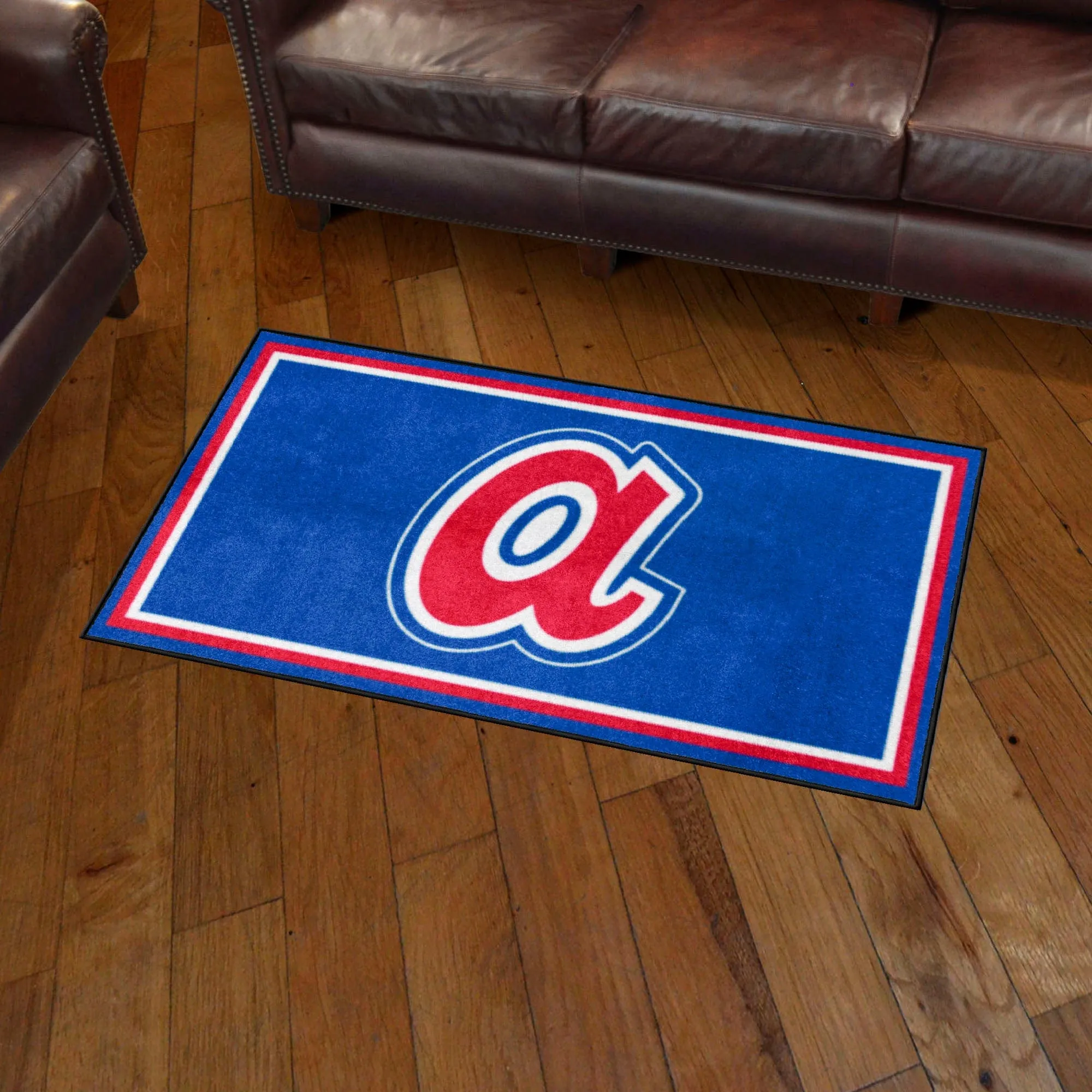 Boston Braves 3ft. x 5ft. Plush Area Rug - Retro Collection