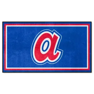 Boston Braves 3ft. x 5ft. Plush Area Rug - Retro Collection