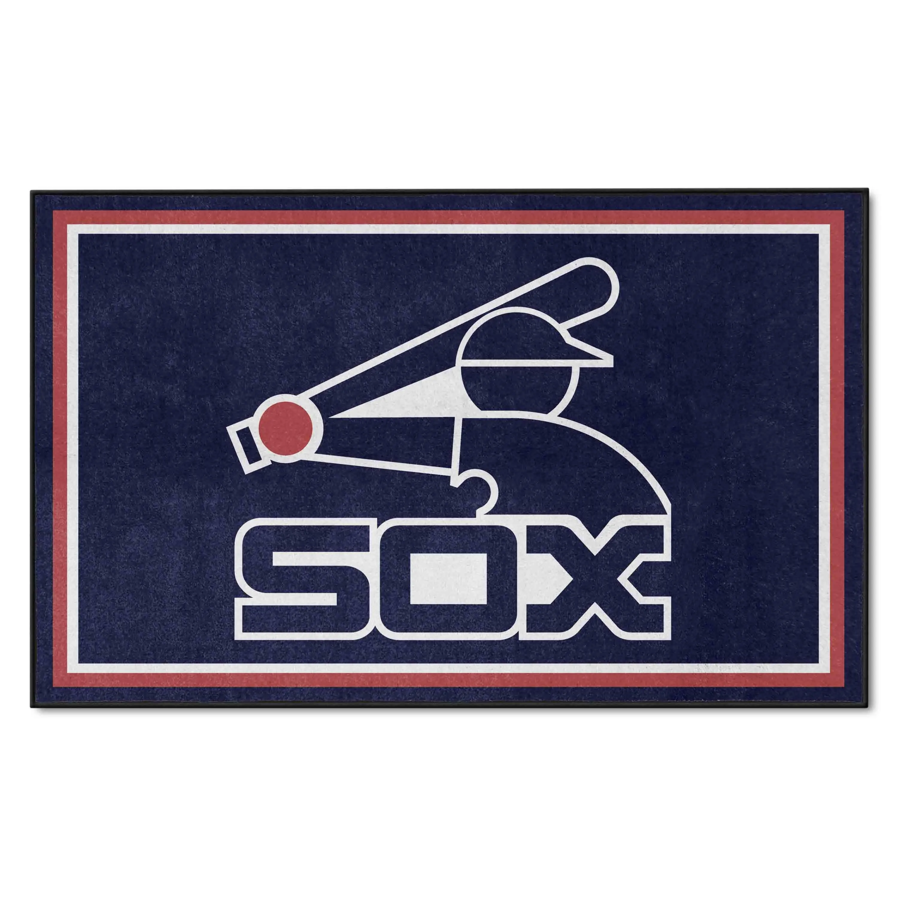 Chicago White Sox 4ft. x 6ft. Plush Area Rug1982