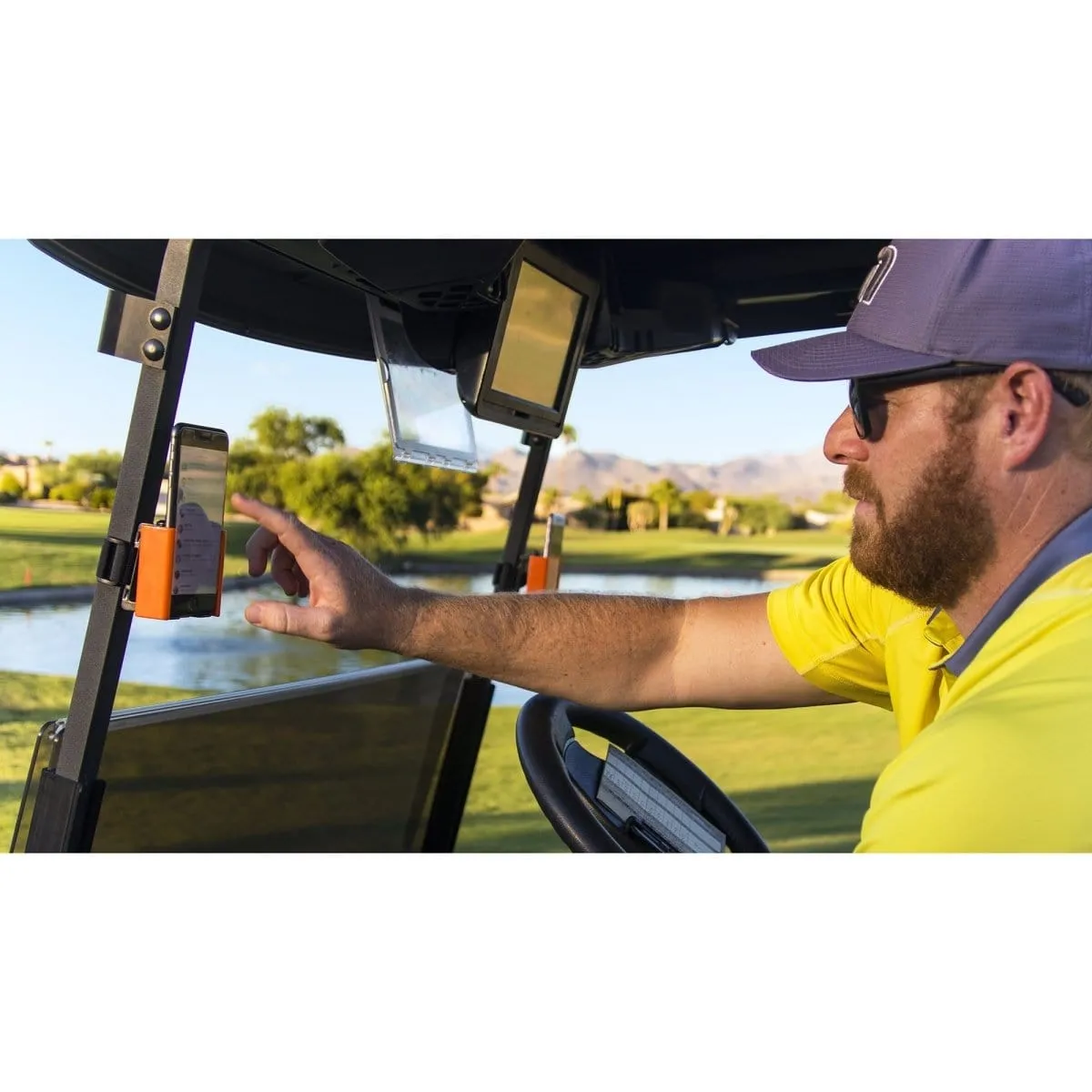 Desert Fox™ Phone Caddy for Golf Carts