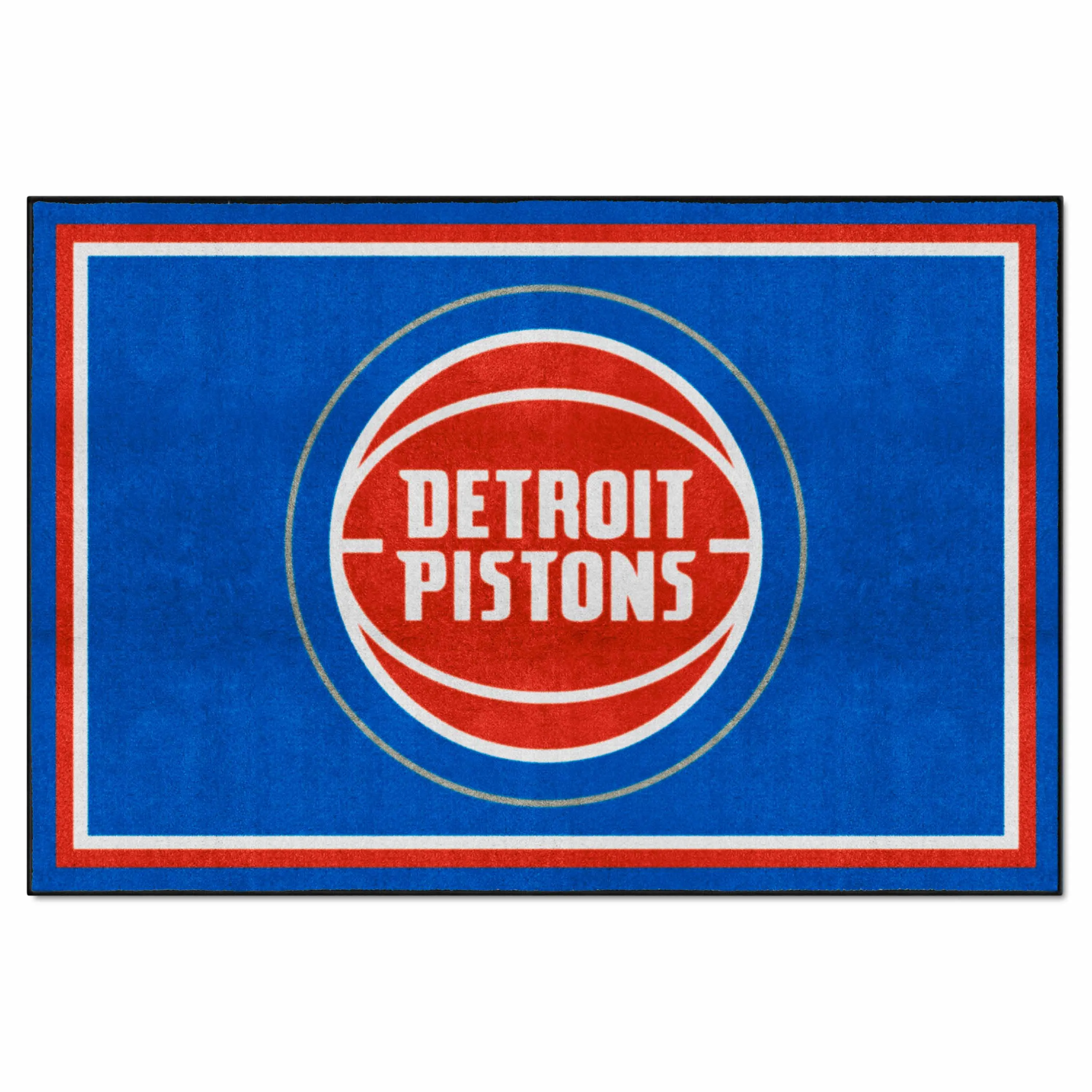 Detroit Pistons 5ft. x 8 ft. Plush Area Rug