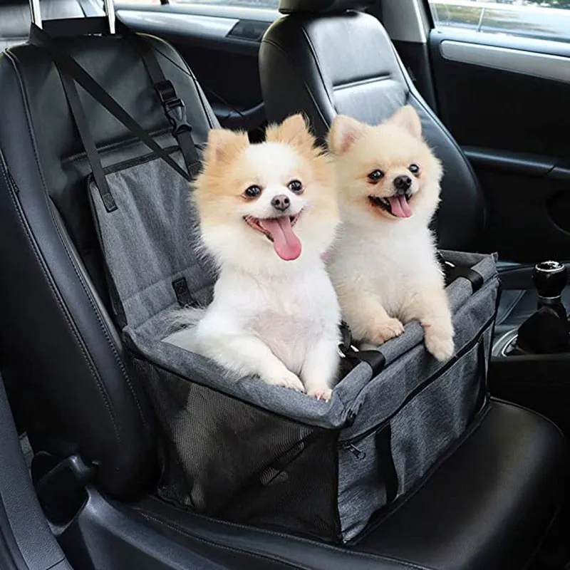 Dog Car Seat Cover Folding Caring Bag