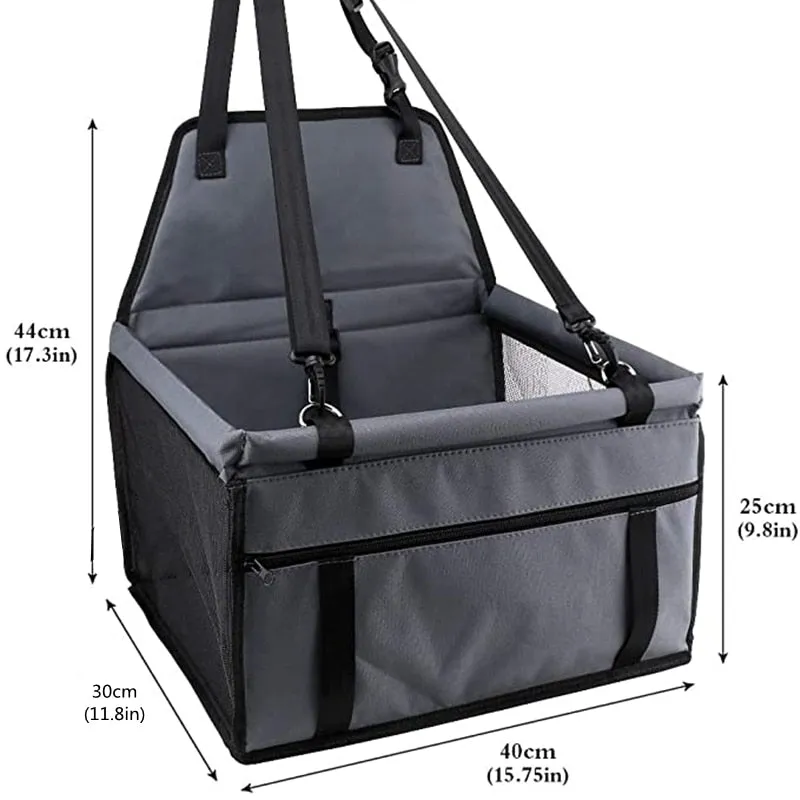 Dog Car Seat Cover Folding Caring Bag