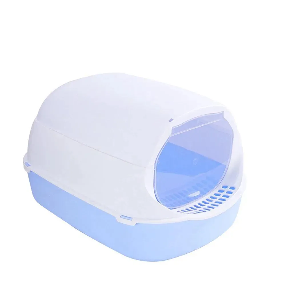 Enclosed Anti-Splash Pet Litter Tray