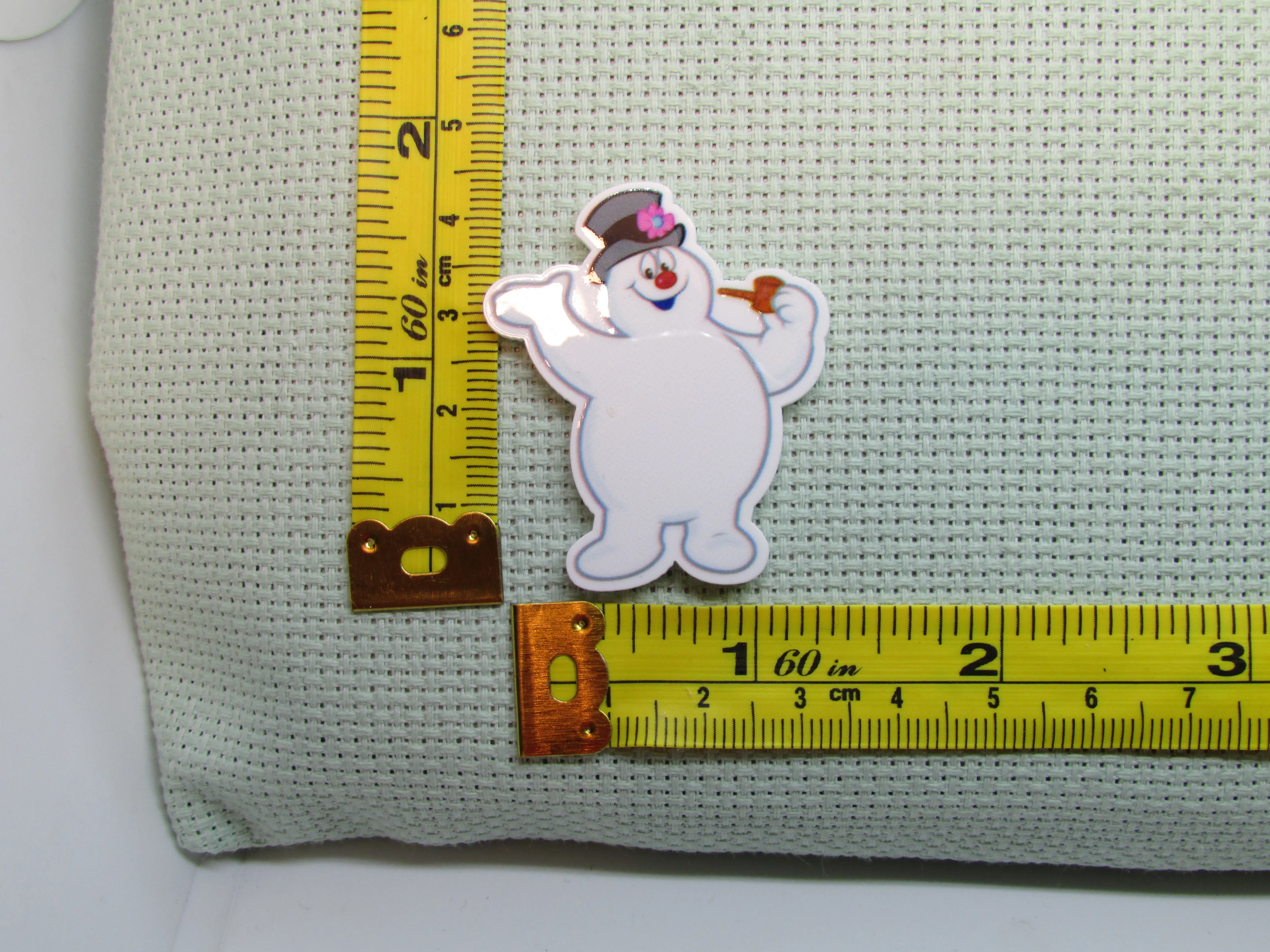 Frosty the Snowman Needle Minder, Cover Minder, Magnet