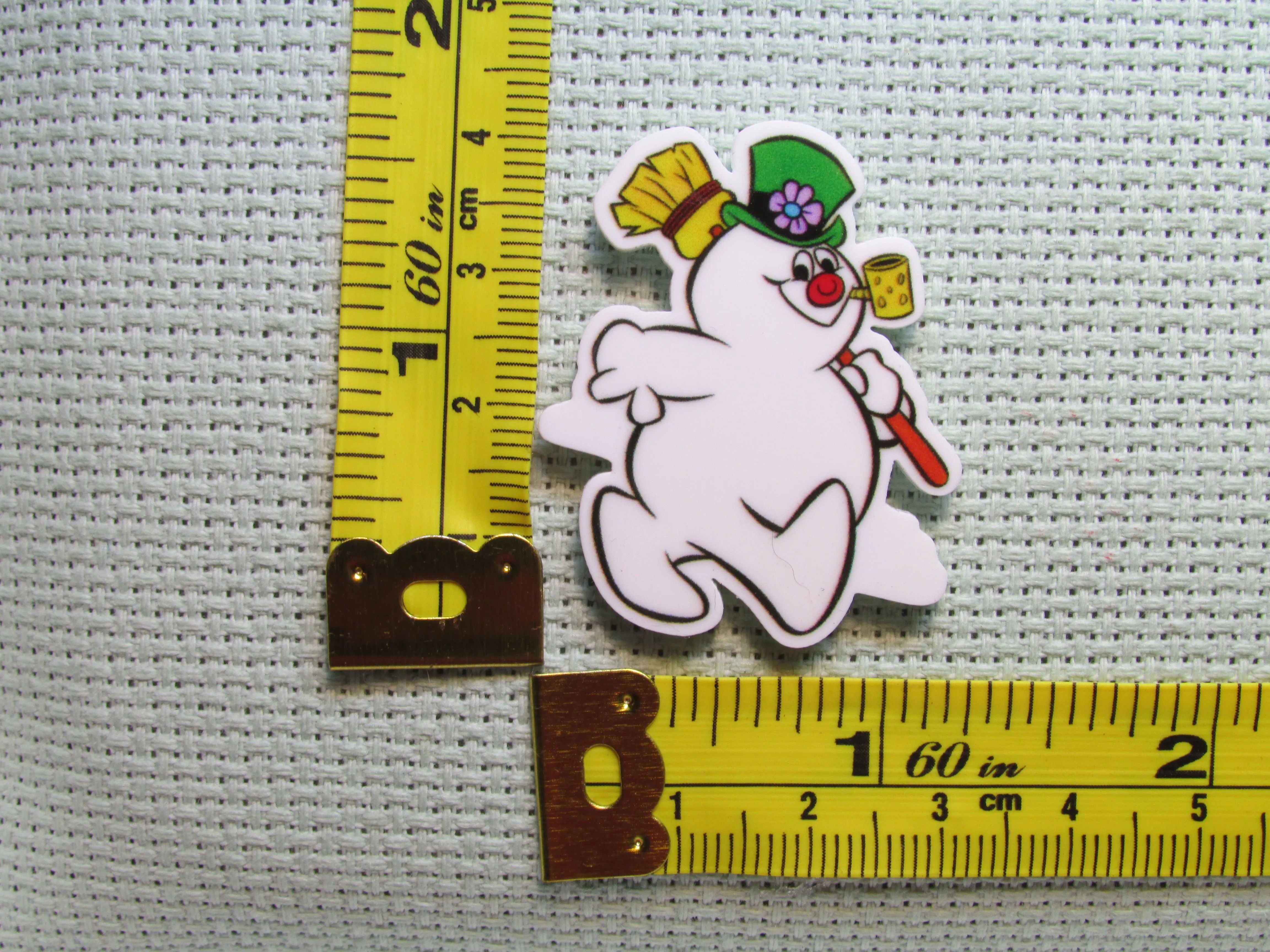 Frosty the Snowman Needle Minder, Cover Minder, Magnet