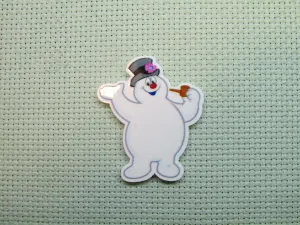 Frosty the Snowman Needle Minder, Cover Minder, Magnet