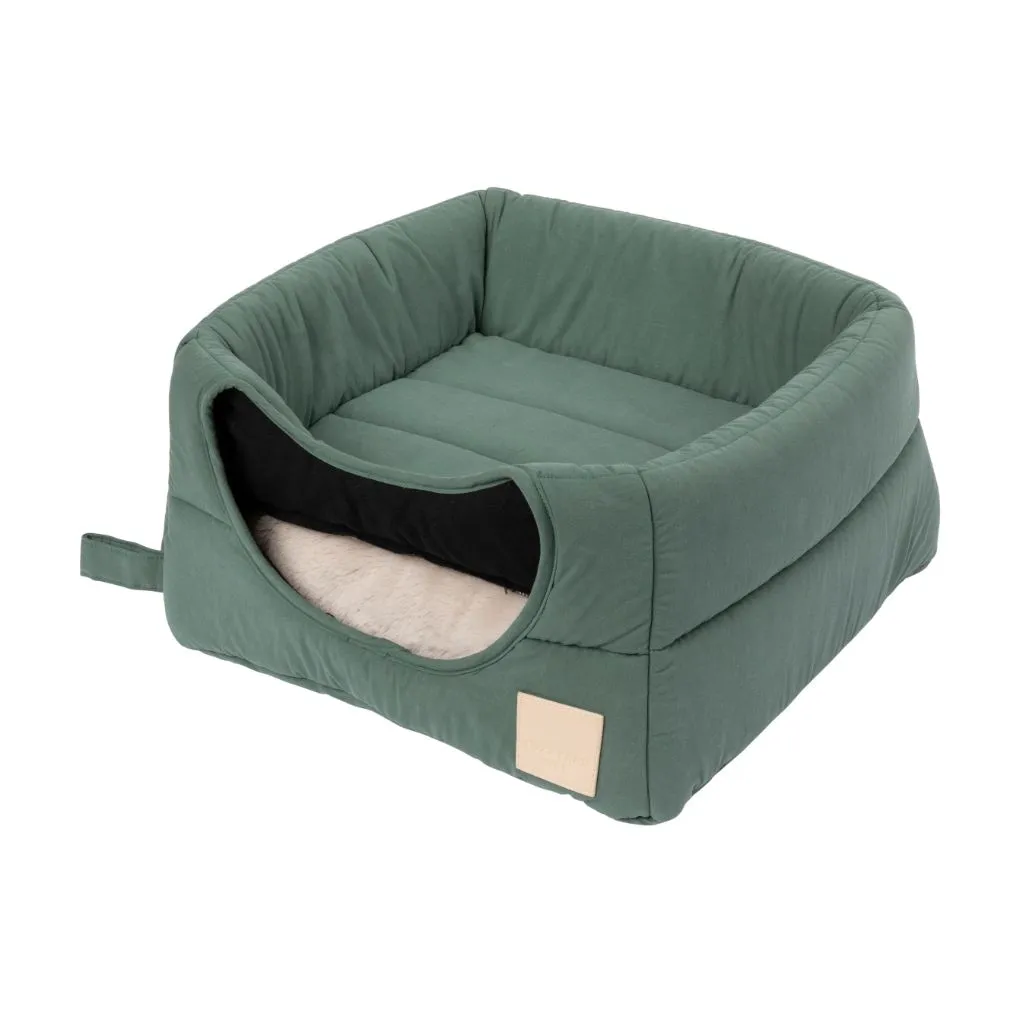 Fuzzyard Life Cat Cubby Myrtle Green