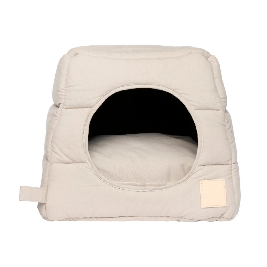 Fuzzyard Life Cat Cubby Sandstone