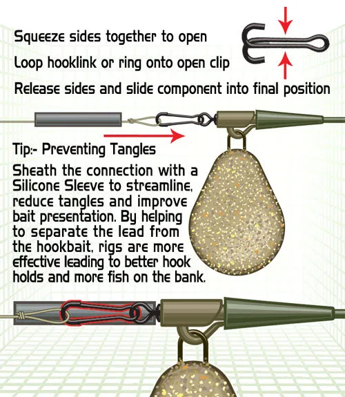 GARDNER TACKLE COVERT EASI CLIPS ANTI GLARE
