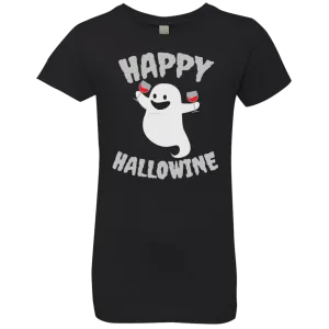 Happy Hallowine  T-Shirt(Girls)