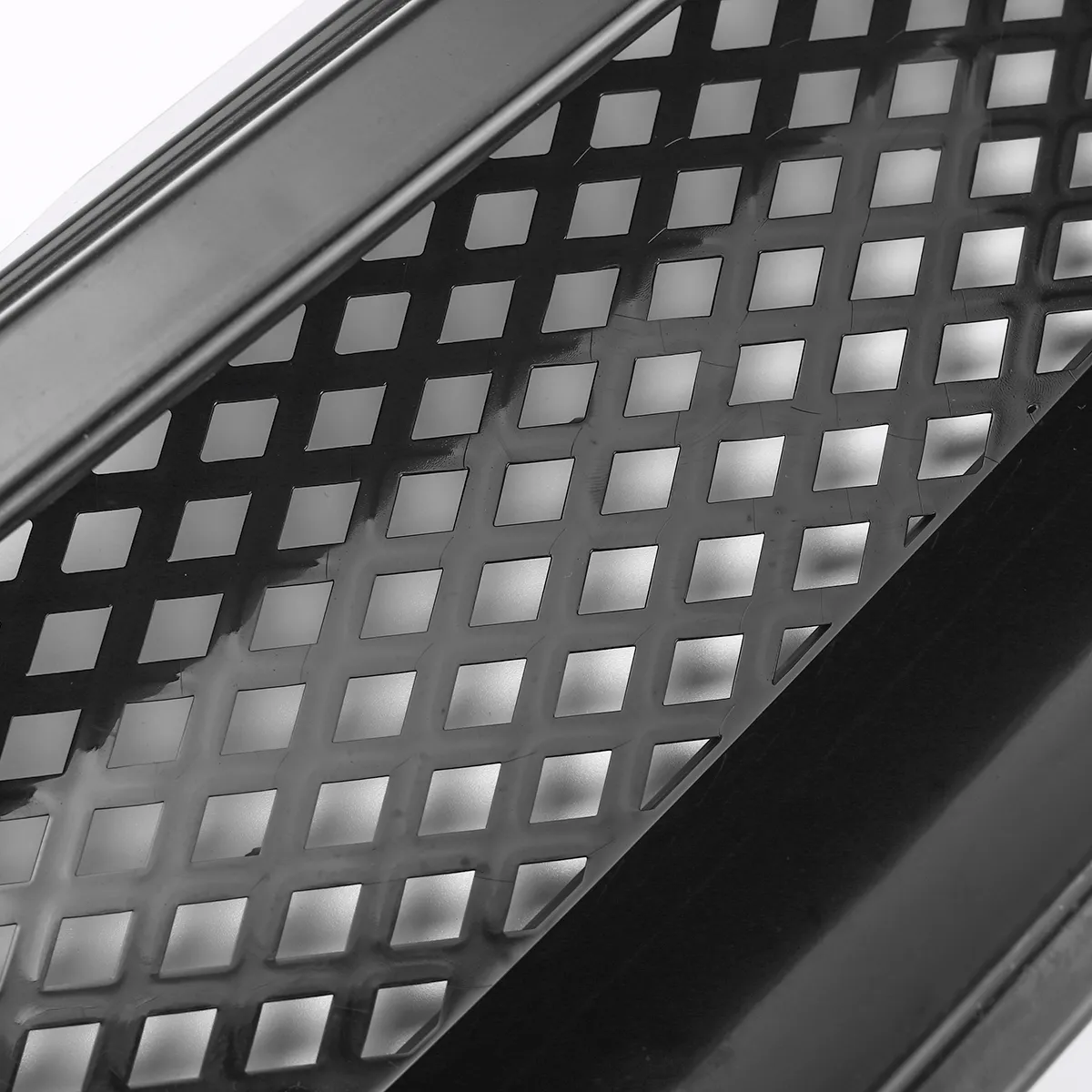 JDM EK T-R Style Front Hood Mesh Grill Grille Black for Honda Civic 1999-2000