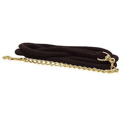 Jeffers Cotton Lead Ropes with Chain