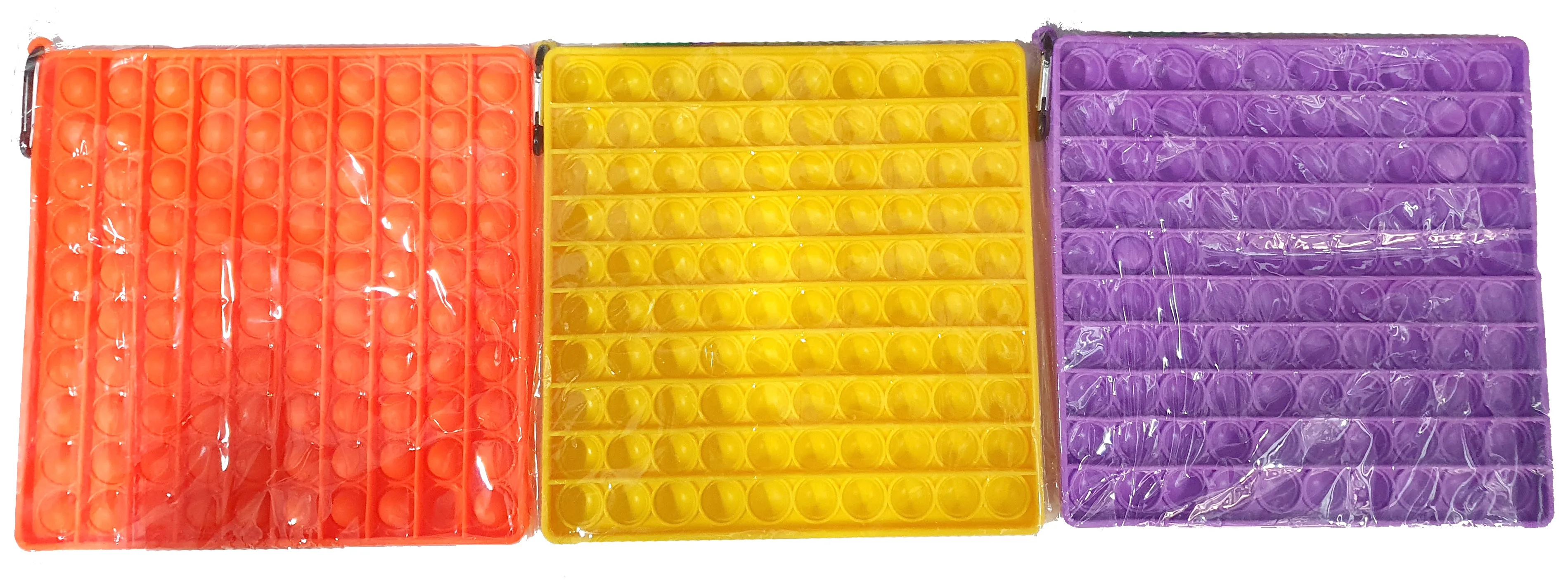 Jumbo Coloured Square Pop It - 20cm