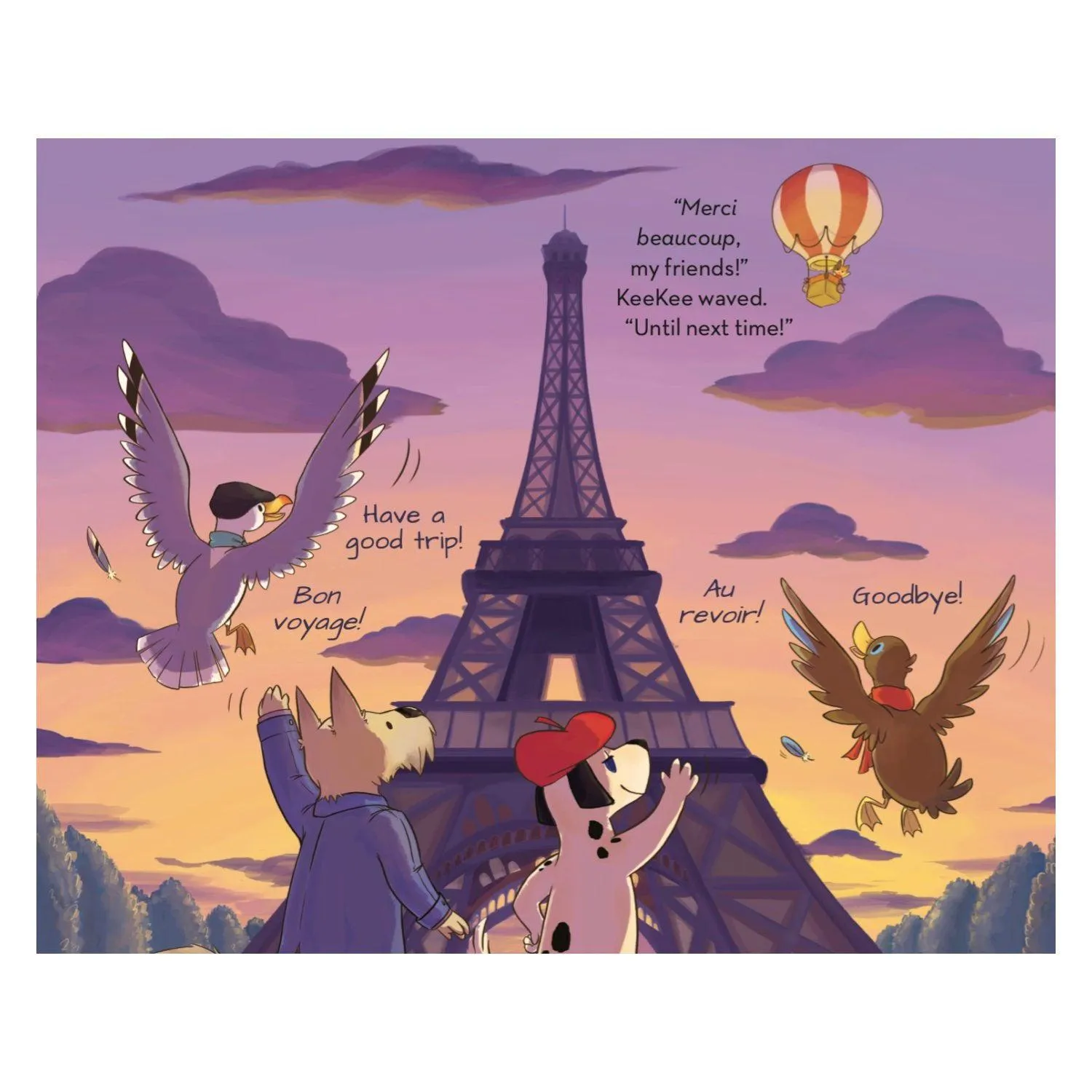 KeeKee's Big Adventures in Paris, France (Picture Book)