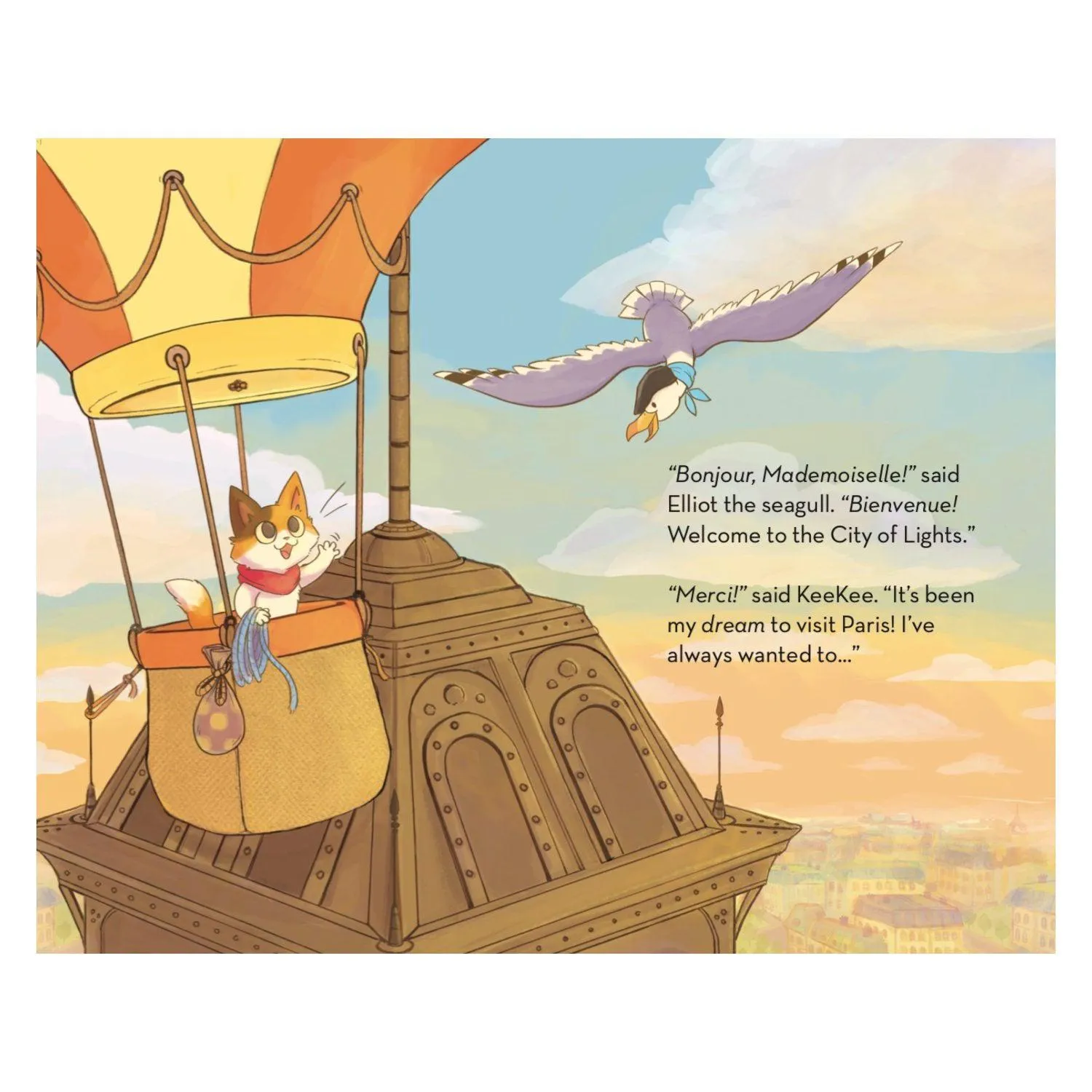 KeeKee's Big Adventures in Paris, France (Picture Book)