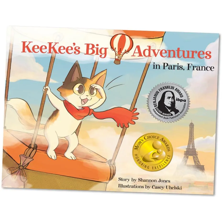 KeeKee's Big Adventures in Paris, France (Picture Book)