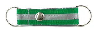 Kelly Green Reflective Snappy Keychain - 411
