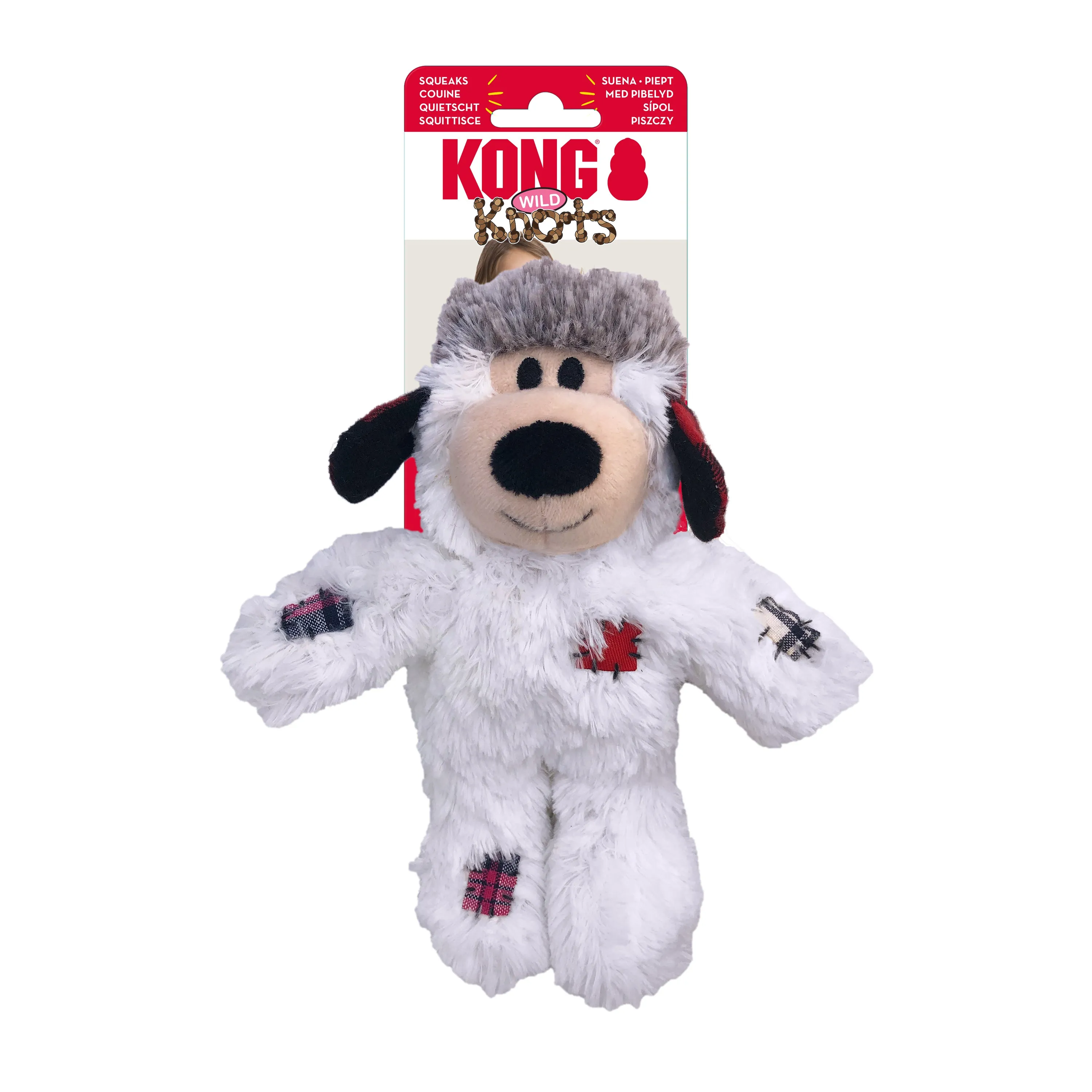 KONG - Holiday Wild Knots Bear (Assorted) (Medium/Large)