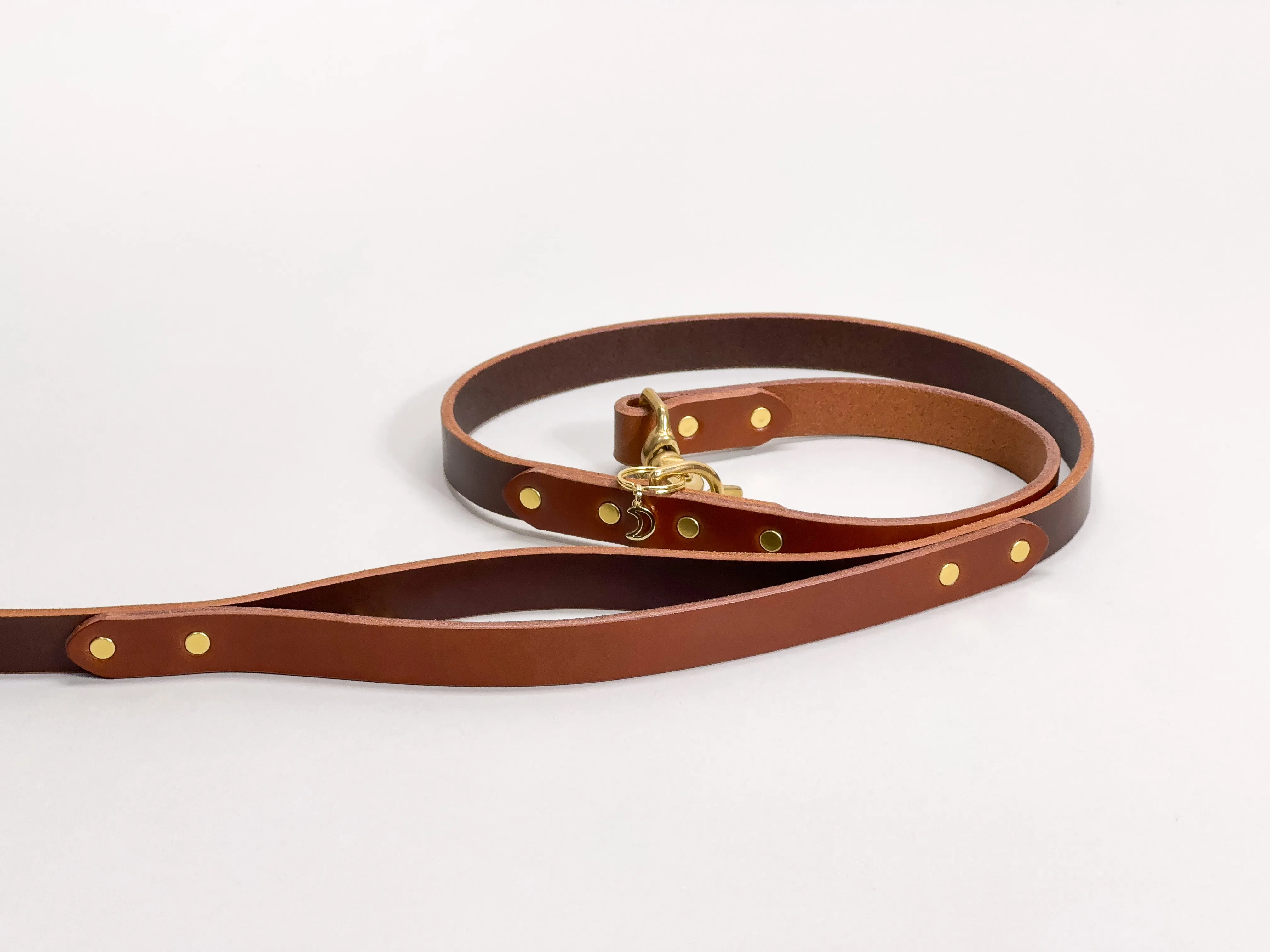 Leather Traffic Handle Dog Leash