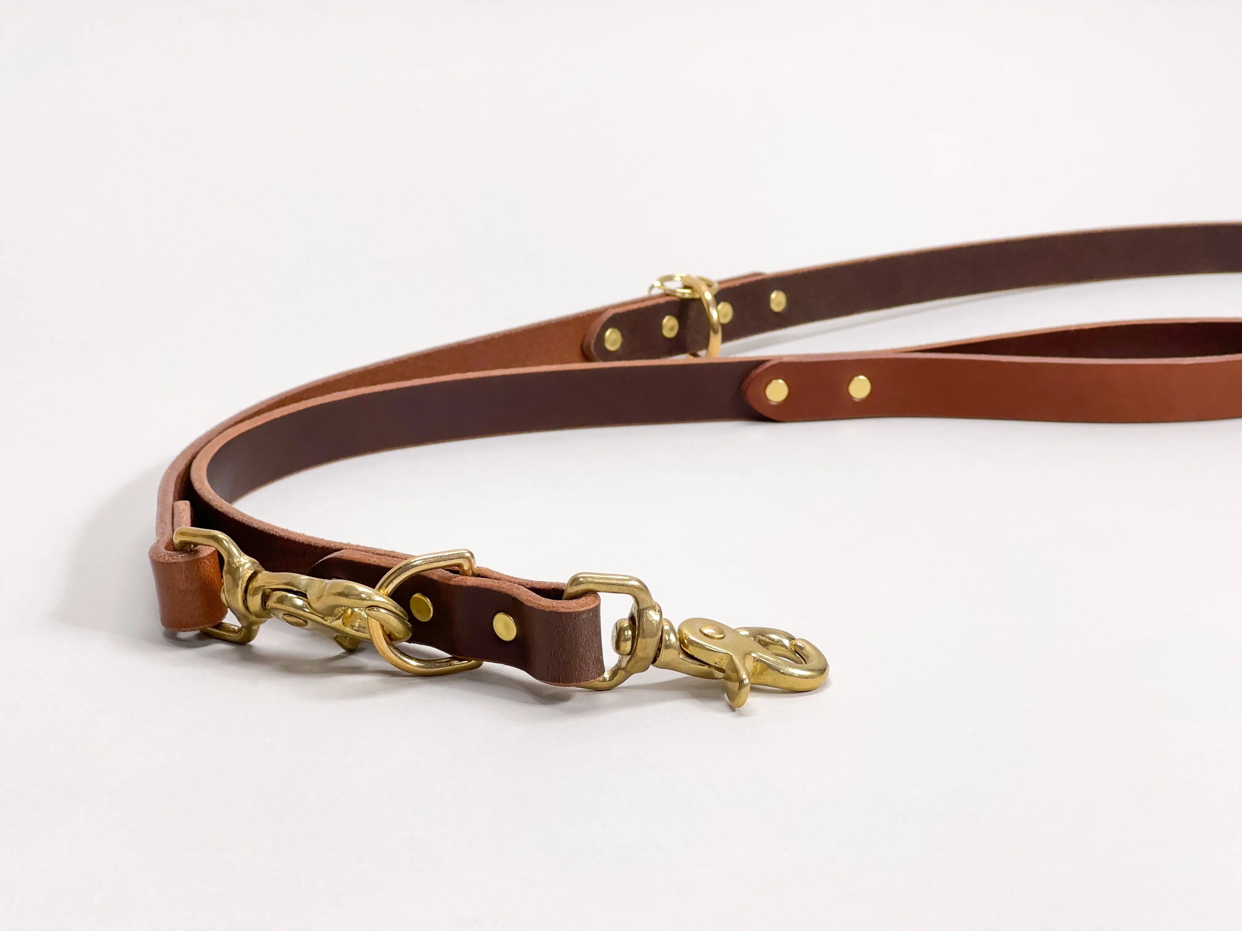 Leather Traffic Handle Dog Leash