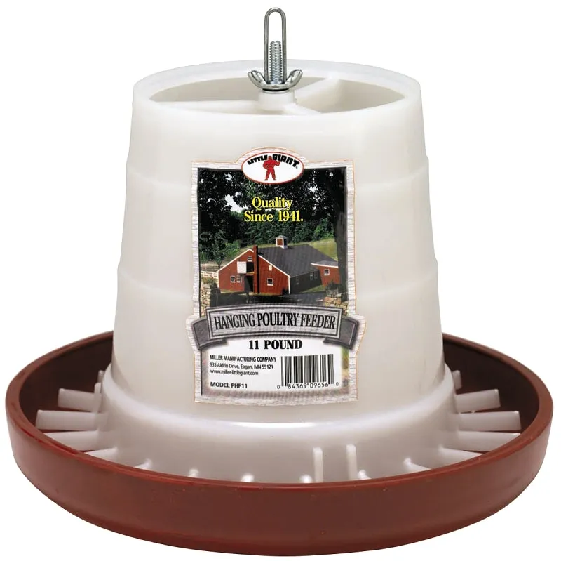 Little Giant PHF11 Poultry Feeder, 11 lb Capacity, Plastic :EA: QUANTITY: 1