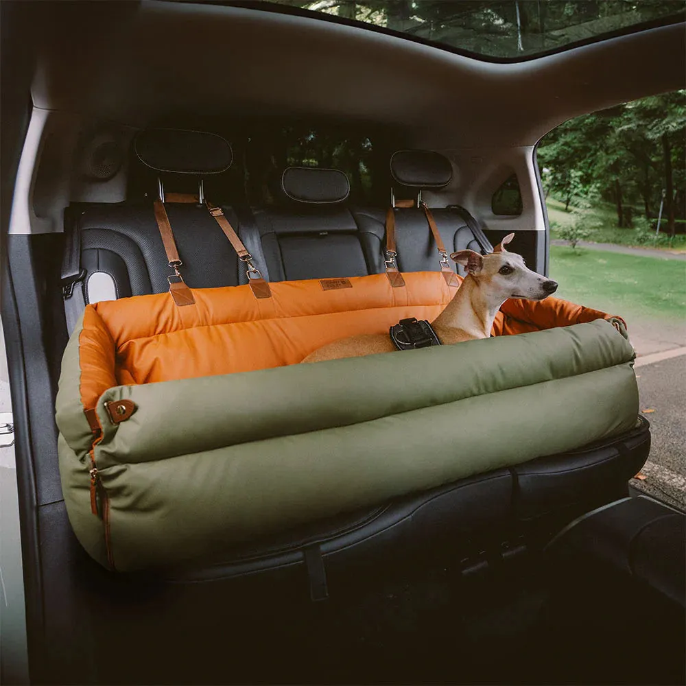 LuxiRider™ Dual Dog Car Seat & Bed
