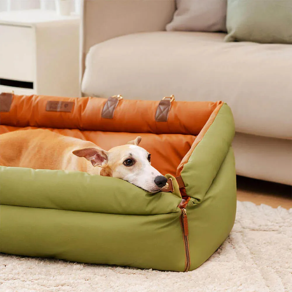 LuxiRider™ Dual Dog Car Seat & Bed
