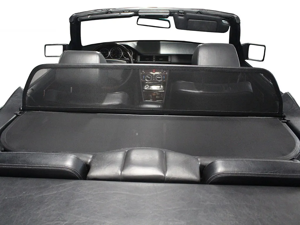 Mercedes A124 (Original Design) Wind Deflector Mesh Black 1991-1997