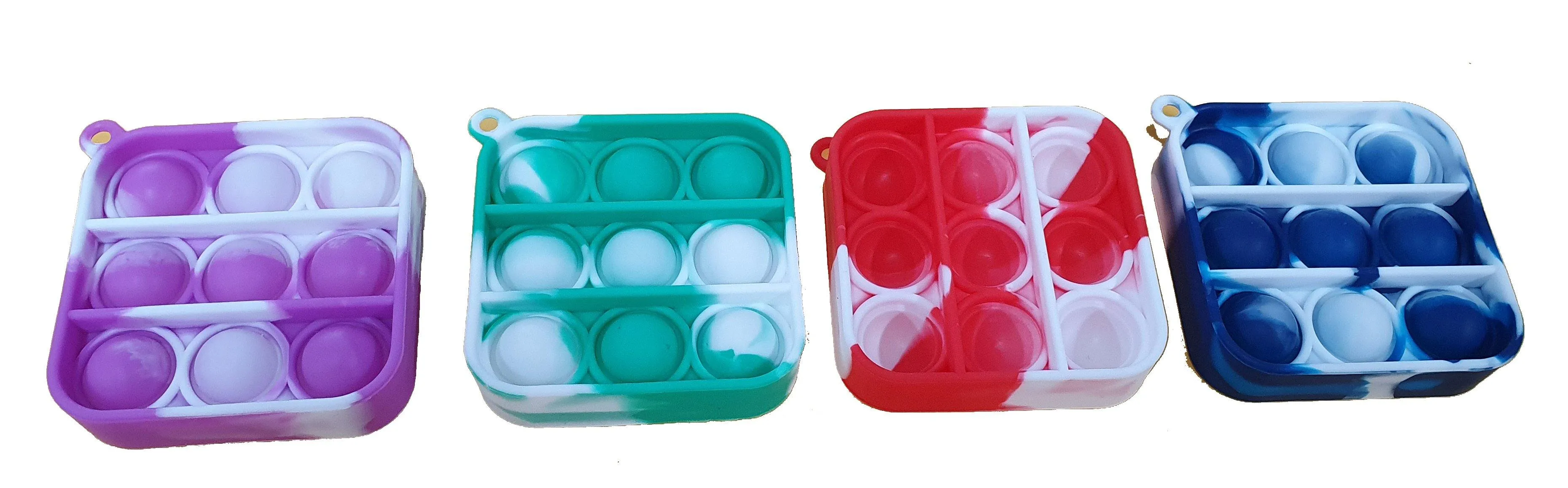 Mini Tie Dye Pop It Toy