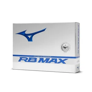 Mizuno RB MAX Golf Balls White 2023 (1-Dozen)