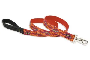 Padded Handle 1" Lead - Go Go Gecko