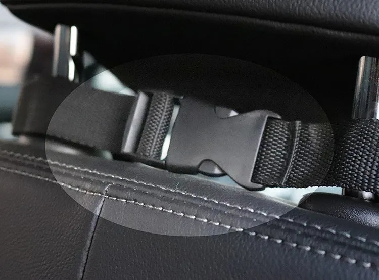 PawGuard: Dog Car Seat Cover with Mesh View, Zipper, & Pocket – Waterproof Hammock Protecto