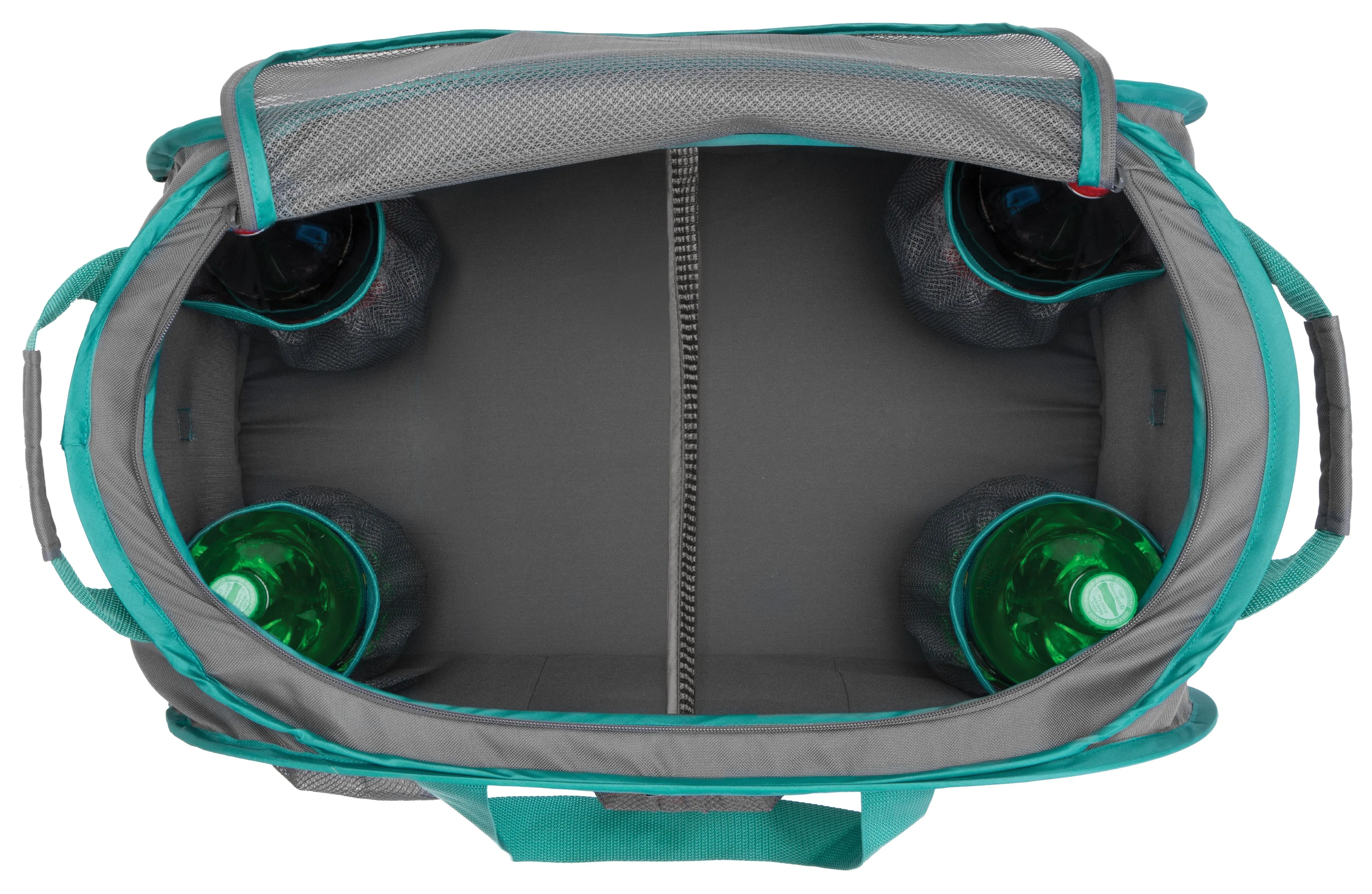 Pop Up Car Trunk Organizer with Easy Carry Handles, Side Pockets, and Zipper Top