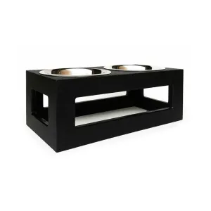 Porchside Outdoor Double Diner in Black