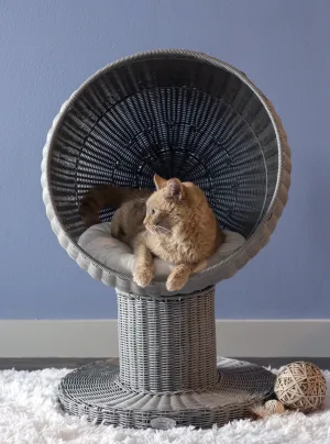 Refined Feline Kitty Ball Bed™
