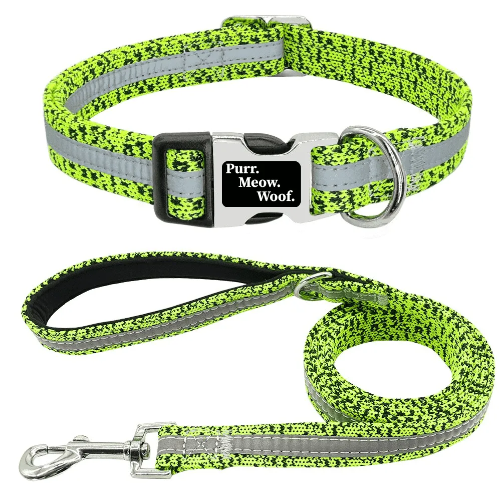 Reflective Strip Dog Collar