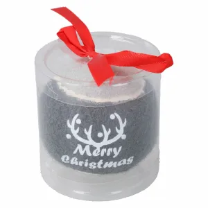 Rosewood Cupid & Comet Christmas Grey Tennis Ball for Dogs