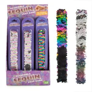 Sequin Snap Bands - 22cm