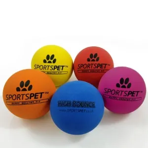 SportsPet Tough Bounce Rubber Ball